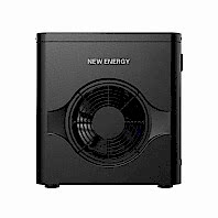 Тепловой насос для бассейна New Energy Seastar 5 кВт, 220 В, R32, черный