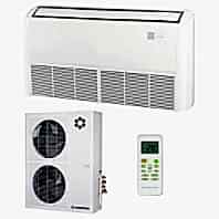 Напольно-потолочный кондиционер (сплит-система) Kentatsu KSHF140HFAN3 / KSUT140HFAN3 с зимним комплектом (-40)