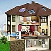 Отопление коттеджей с помощью тепловых насосов Mitsubishi Heavy Industries