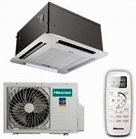 Кассетный кондиционер (сплит-система) Hisense AUC-12HR4SAA / AUW-12H4SV