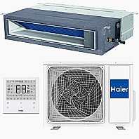 Инверторный канальный кондиционер (сплит-система) Haier AD105S2SM9FA / 1U105S2SQ1FA