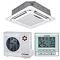 Кассетный кондиционер (сплит-система) Kentatsu KSVR70HFAN1 / KSUT70HFAN1