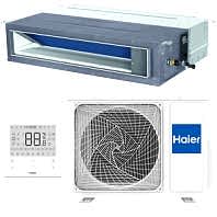 Инверторный канальный кондиционер (сплит-система) Haier AD50S2SM9FA / 1U50S2SJ3FA